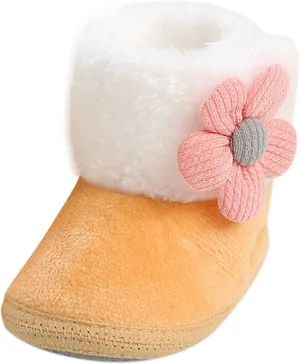 8c Girl Shoes Baby Cotton Shoes Toddler Shoes Fleece Warm Boots Shoes Fashion Printing Non Slip Breathable Nude Boots Baby Boy Cowboy Boots