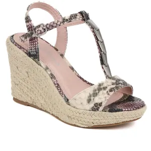 Adjustable Espadrille Sandals  - BELTREN39005 / 325 518