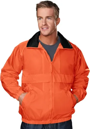 AFC Mens Windbreaker Jacket Regular & Big & Tall S to 6X Water Resistant Coat