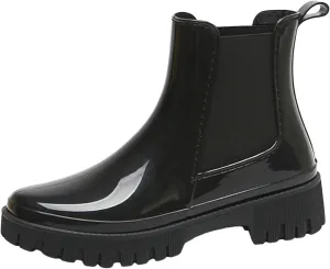 Ankle Boots for Women Mid Calf Boots Womens Fashion New Low Tube Outer Wear Waterproof Non-Slip Boots Rain Boots