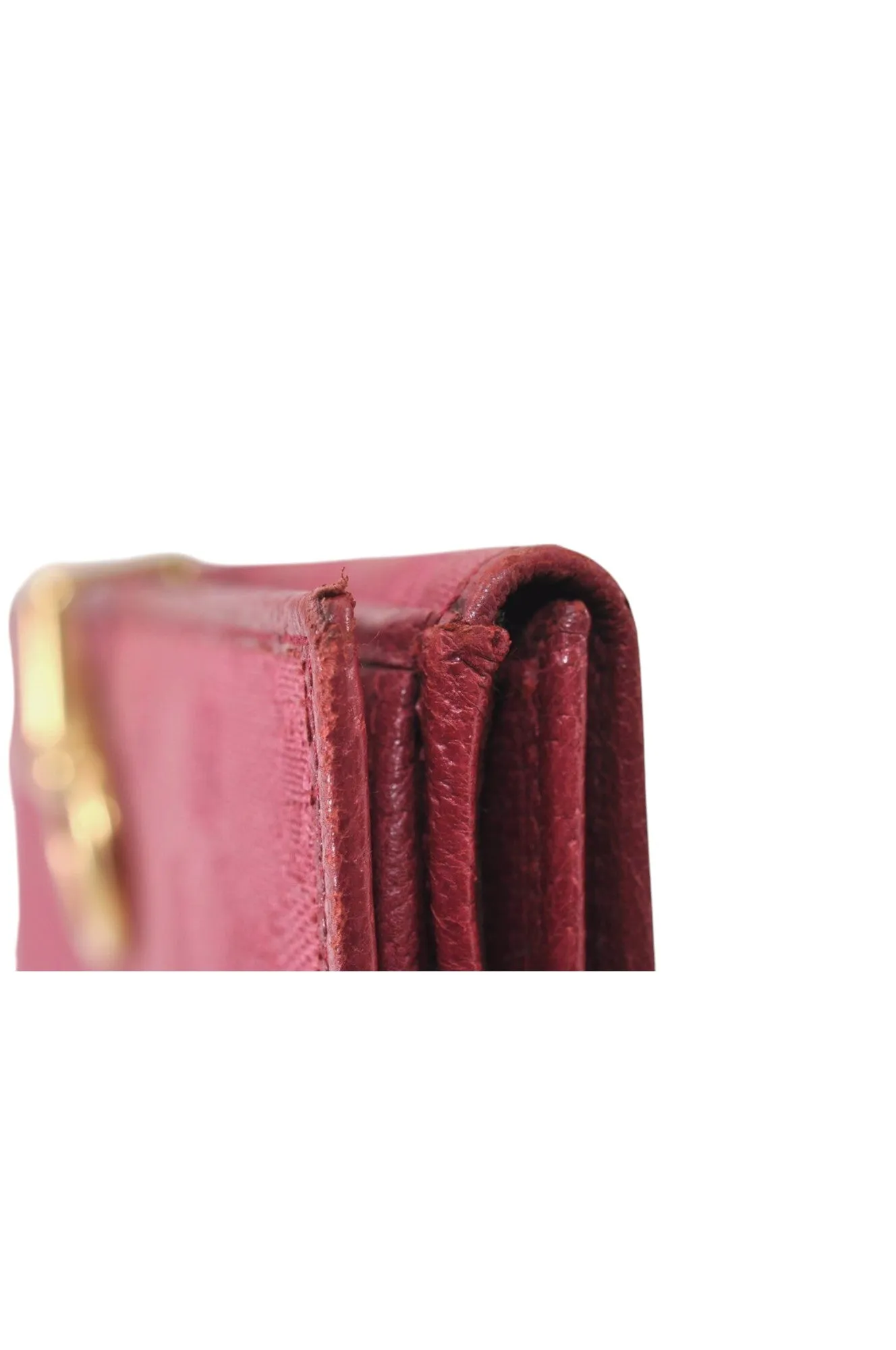 Authentic GUCCI Horsebit Long Wallet Purse GG Canvas Leather 101602 Pink 8913L