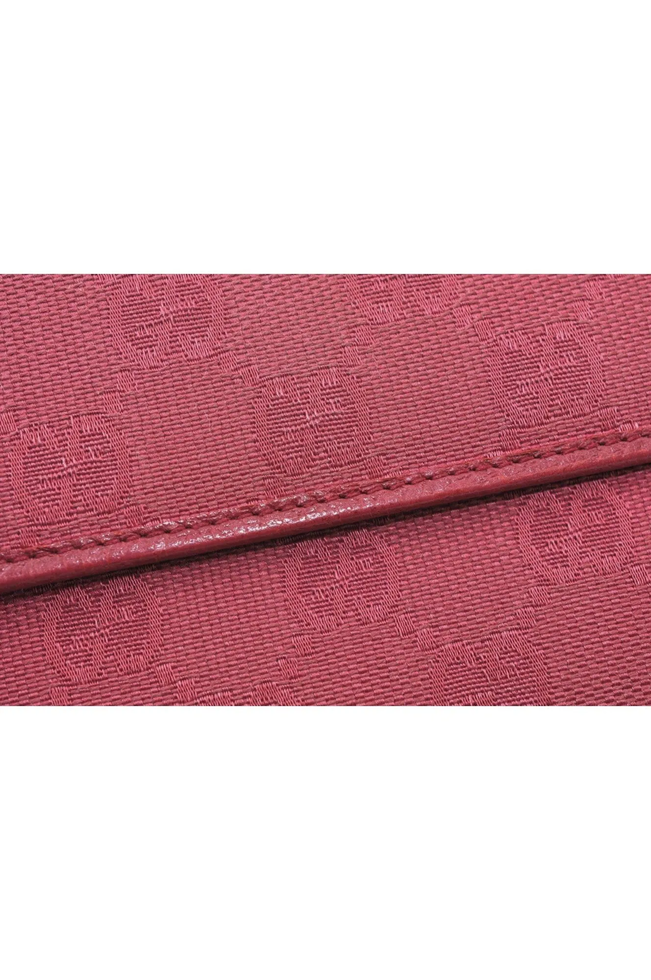 Authentic GUCCI Horsebit Long Wallet Purse GG Canvas Leather 101602 Pink 8913L