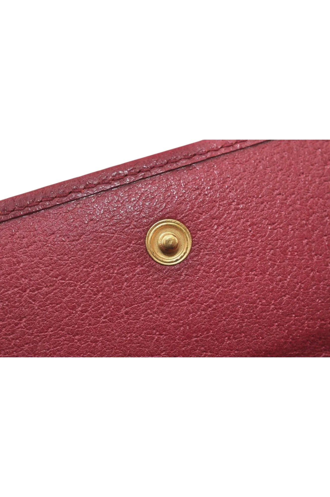 Authentic GUCCI Horsebit Long Wallet Purse GG Canvas Leather 101602 Pink 8913L