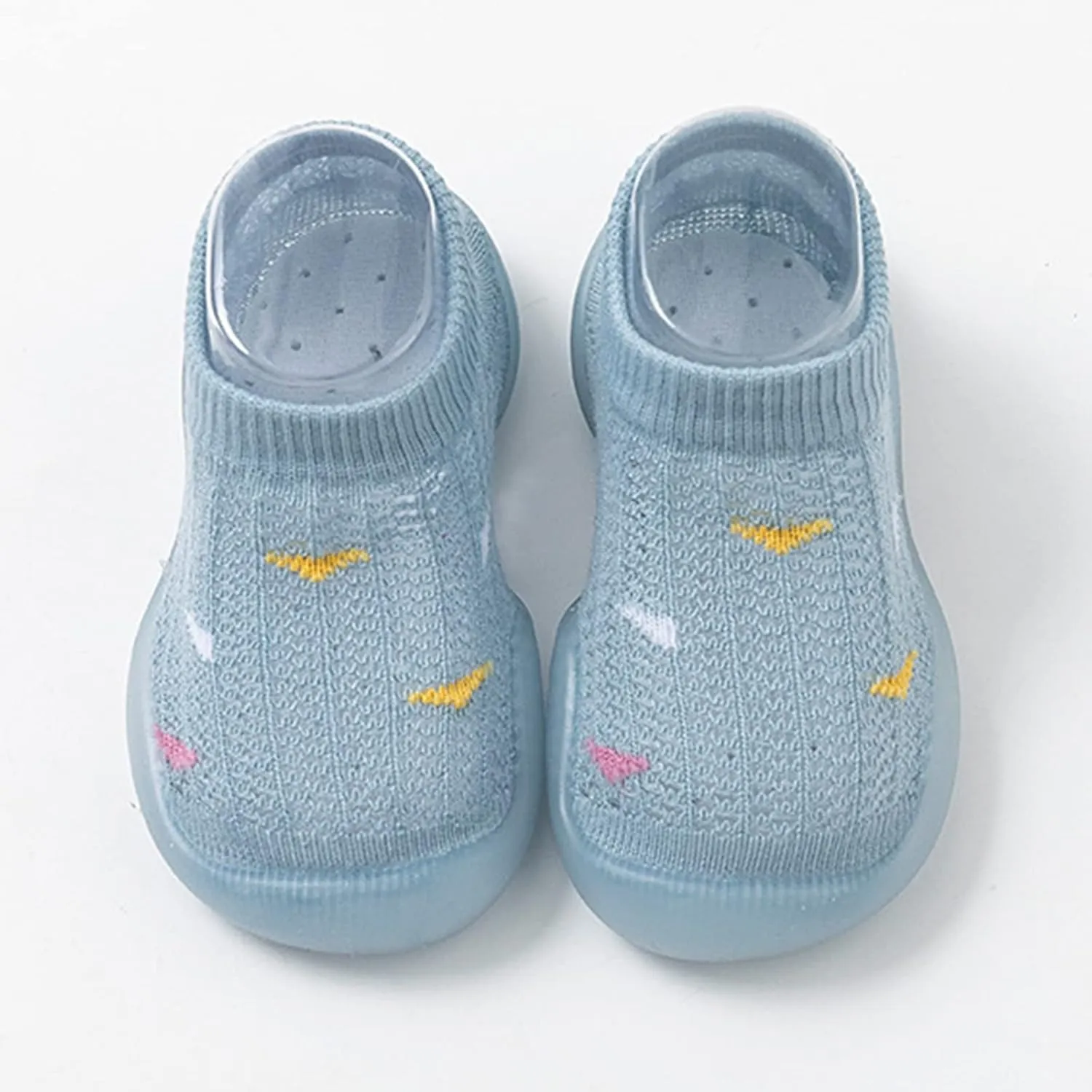 Baby Boy Shoes Infant Boys Girls Socks Shoes Toddler Breathable Mesh The Floor Socks Non Slip Prewalker Shoes Gift B