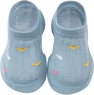 Baby Boy Shoes Infant Boys Girls Socks Shoes Toddler Breathable Mesh The Floor Socks Non Slip Prewalker Shoes Gift B