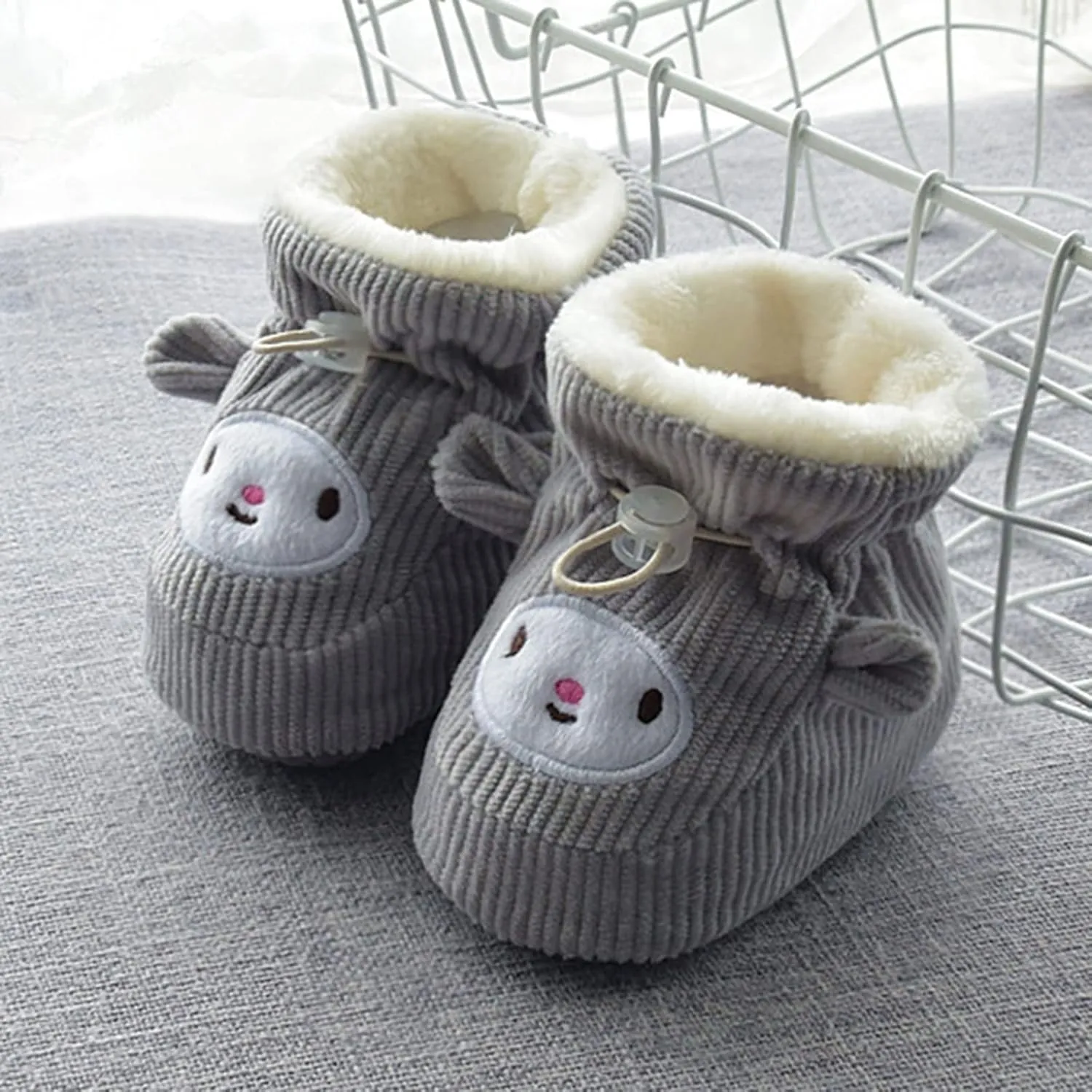 Baby Girl Boots Size Children Floor Boots Toddler Shoes Cotton Shoes Plus Velvet Thick Warm Soft Soles Cute Shoes Toddler Shoes Girls Winter