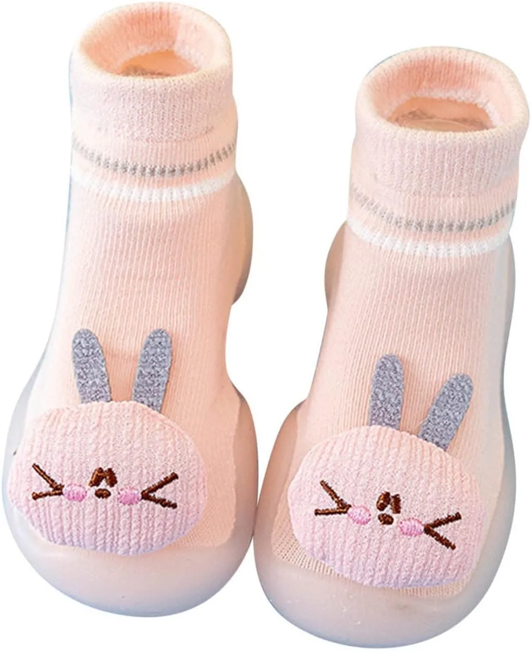 Baby Shoes Girls,Infant Shoes Sock Shoes Anti-Slip Fuzzy Slipper Breathable Home Boys Shoes 0-3 Years