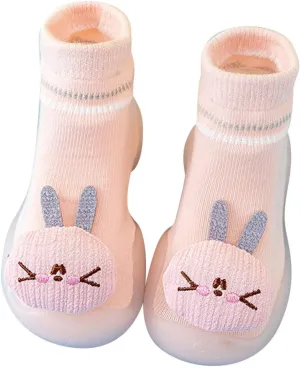Baby Shoes Girls,Infant Shoes Sock Shoes Anti-Slip Fuzzy Slipper Breathable Home Boys Shoes 0-3 Years