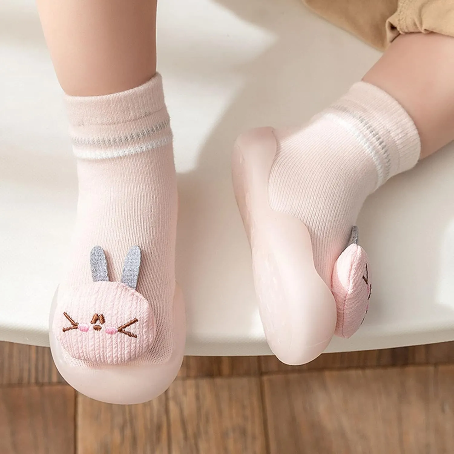 Baby Shoes Girls,Infant Shoes Sock Shoes Anti-Slip Fuzzy Slipper Breathable Home Boys Shoes 0-3 Years