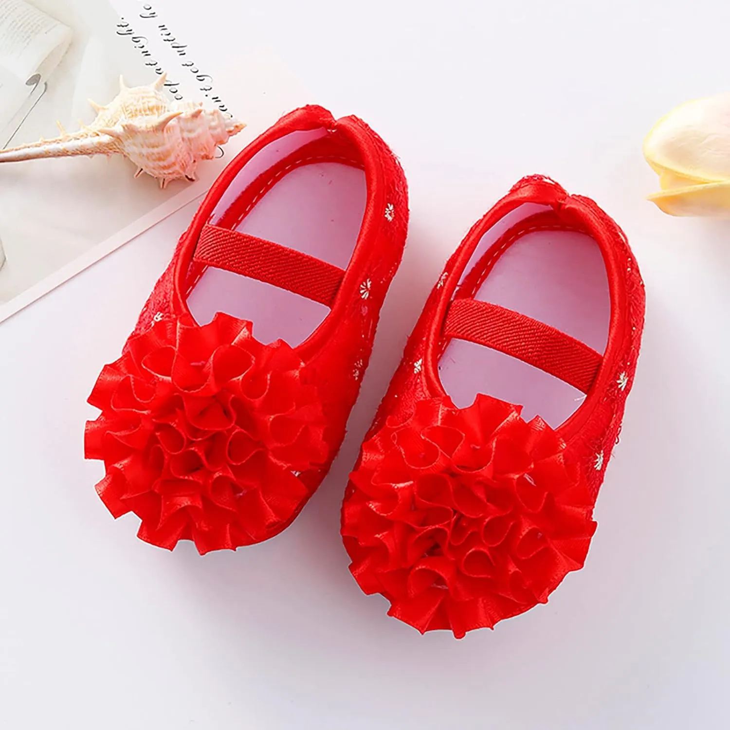 Baby Walking Shoes, 0-15 Months Infant Baby Girls Boys First Walking Shoes Cartoon Non Slip Sneakers Slipper