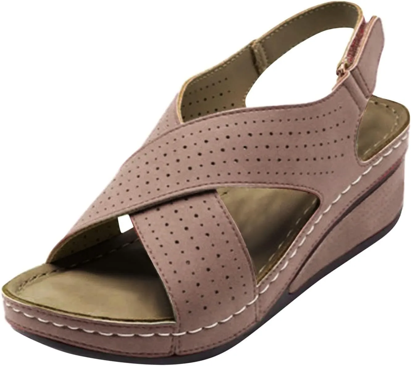 Best Walking Shoes for Women with Arch Support Wedge Sandals for Women Casual Summer Summer Shoes for Women 10.5 Support Shoes for Women Walking Shoes Women Travel Women Black Heels