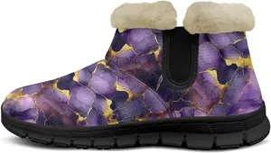 Binienty Women's Snow Boots Anti-Slip Waterproof Ankle Booties Lightweight Winter Outdoor Shoes