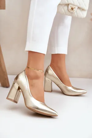 Block heel pumps model 206818 Step in style