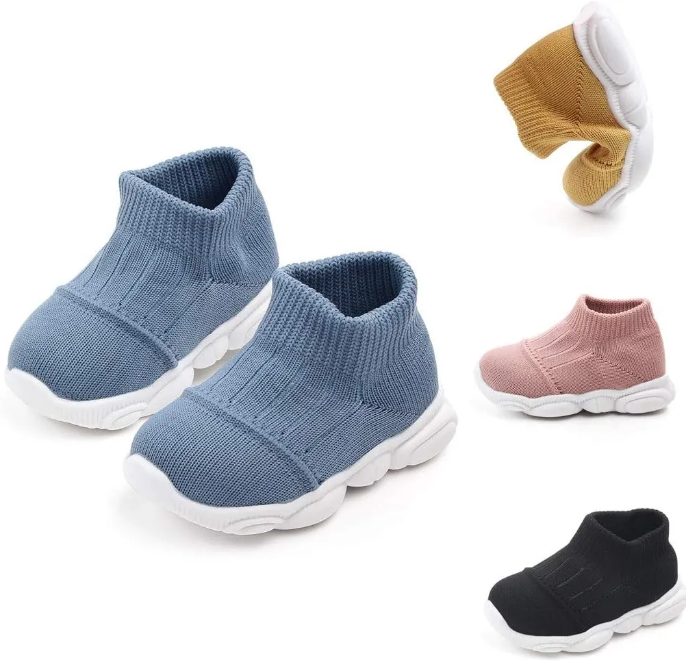 Boys Hi Top Sneakers Sport Baby Kids Boys Casual Run Mesh Girls Striped Sho Toddler Little Boys Shoes Size 12