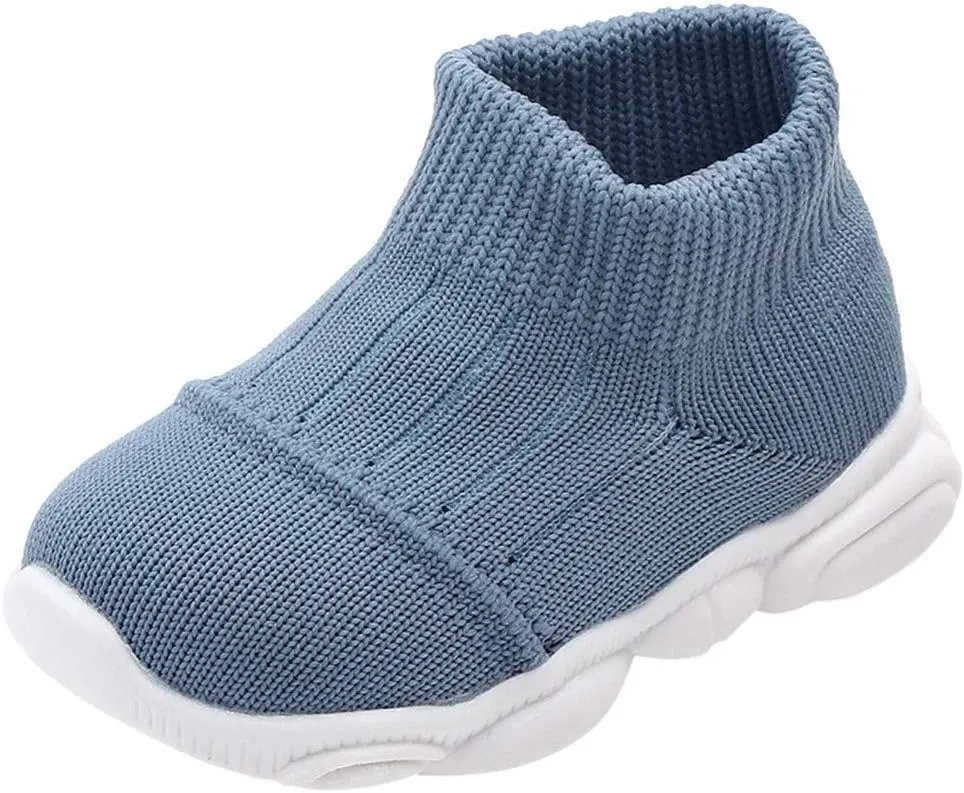 Boys Hi Top Sneakers Sport Baby Kids Boys Casual Run Mesh Girls Striped Sho Toddler Little Boys Shoes Size 12