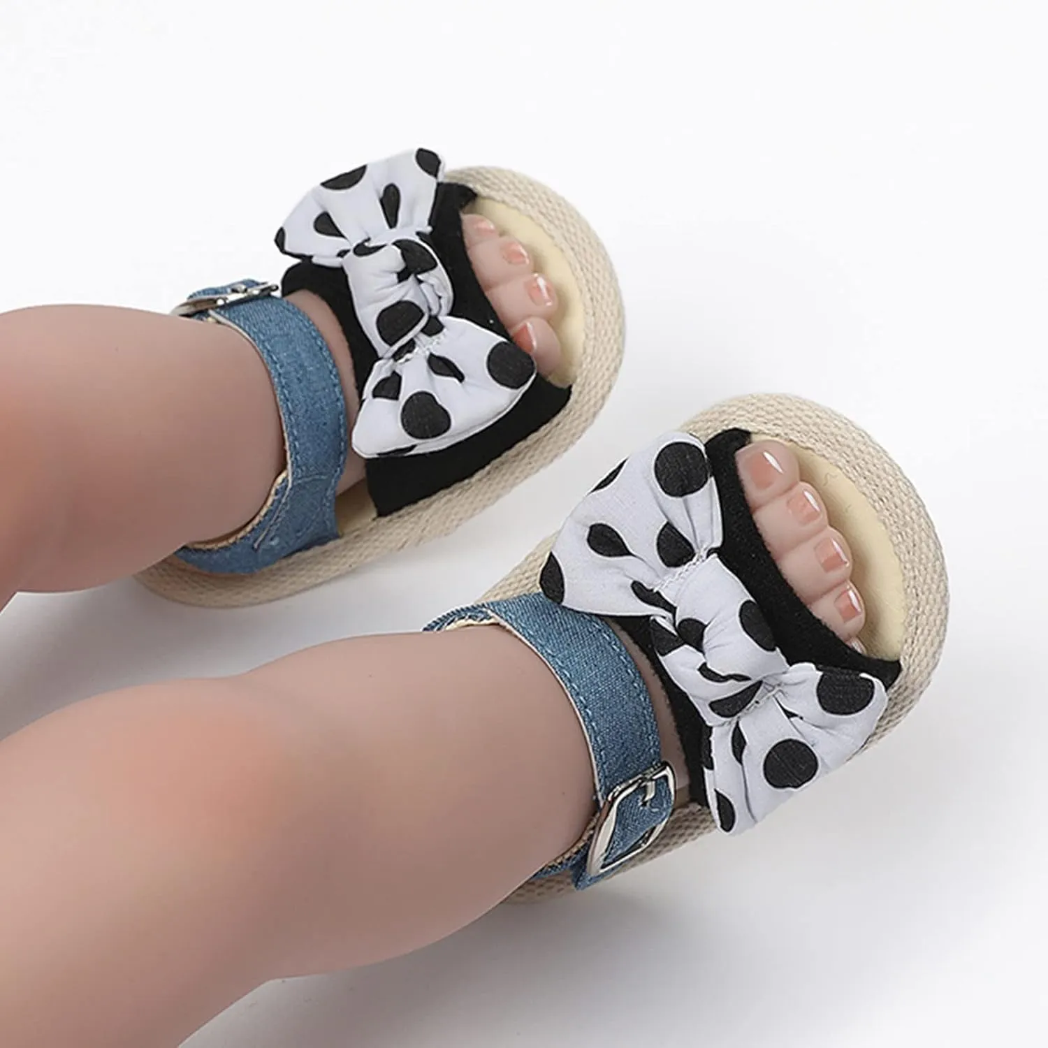 Boys Water Socks Infant Girls Open Toe Bowknot Shoes First Walkers Shoes Summer Baby Girl Slippers 12 Months