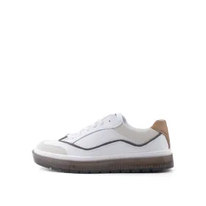 C by camel active Microfiber Classic Sneakers Men White SIGURD 822365-HX1CSV-0