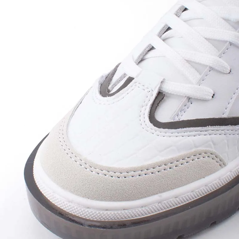 C by camel active Microfiber Classic Sneakers Men White SIGURD 822365-HX1CSV-0