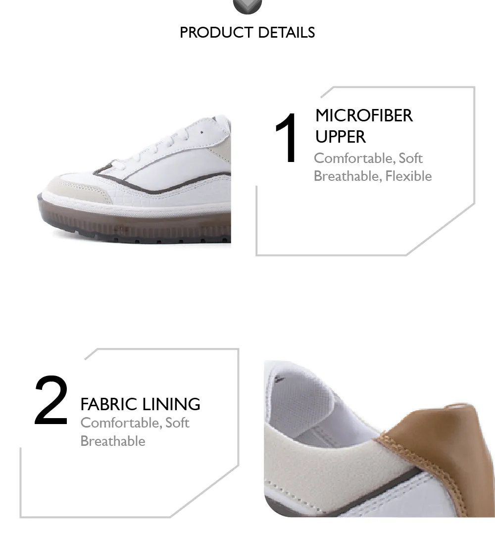 C by camel active Microfiber Classic Sneakers Men White SIGURD 822365-HX1CSV-0