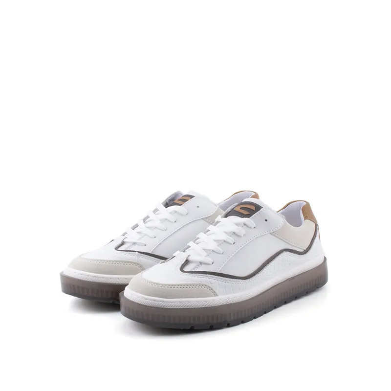 C by camel active Microfiber Classic Sneakers Men White SIGURD 822365-HX1CSV-0