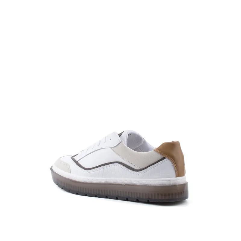 C by camel active Microfiber Classic Sneakers Men White SIGURD 822365-HX1CSV-0