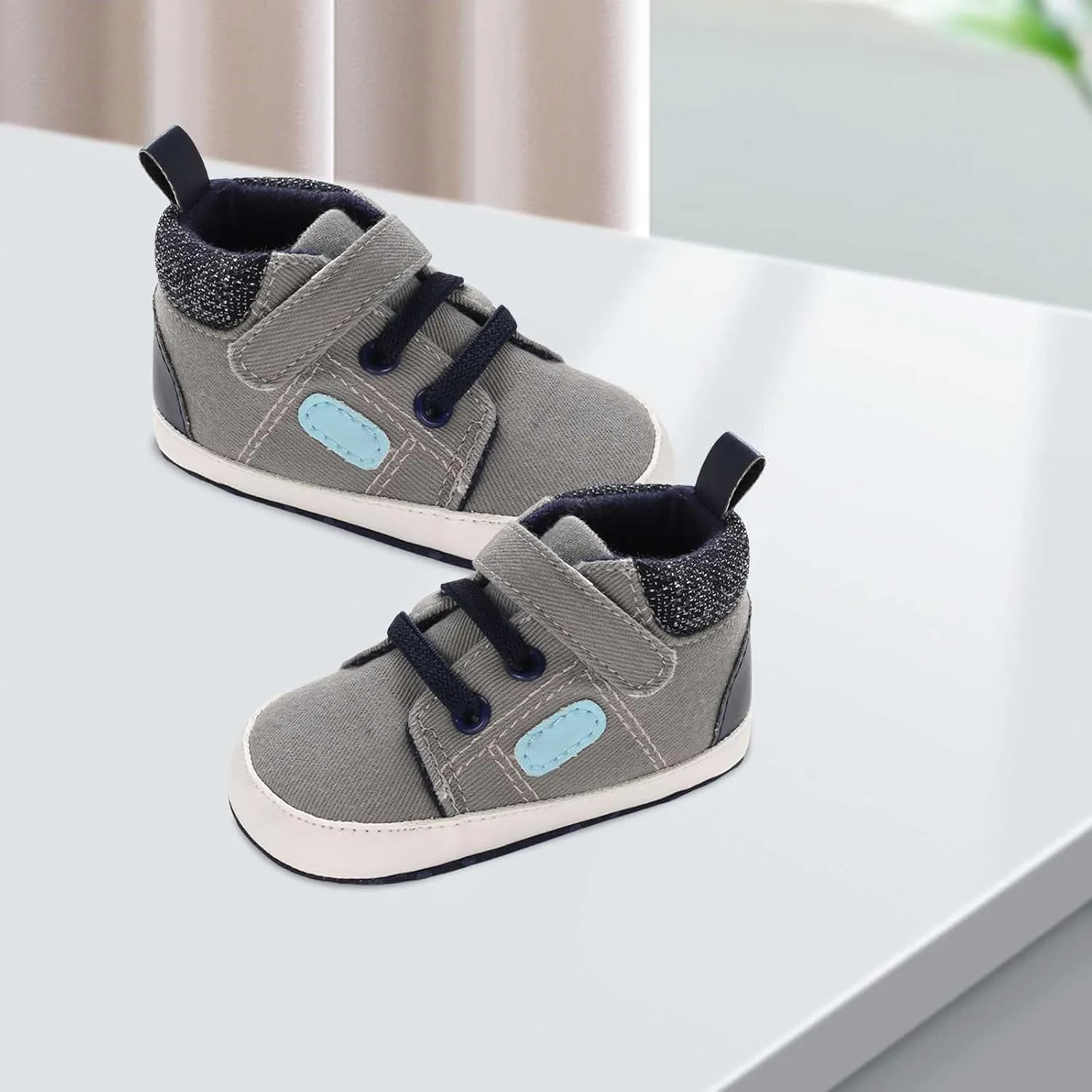 Children's Casual Canvas Shoes Breathable Indoor Toddler Shoes for 0 to 12Months Running Shoes Kids