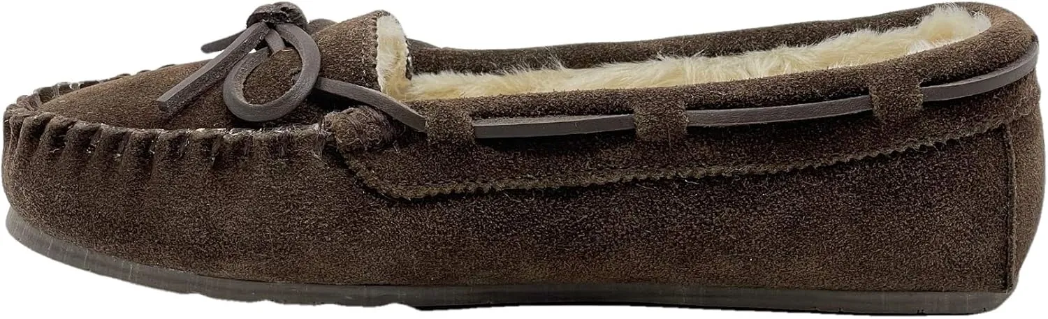Clarks Women's, Suede Moccasin Slipper