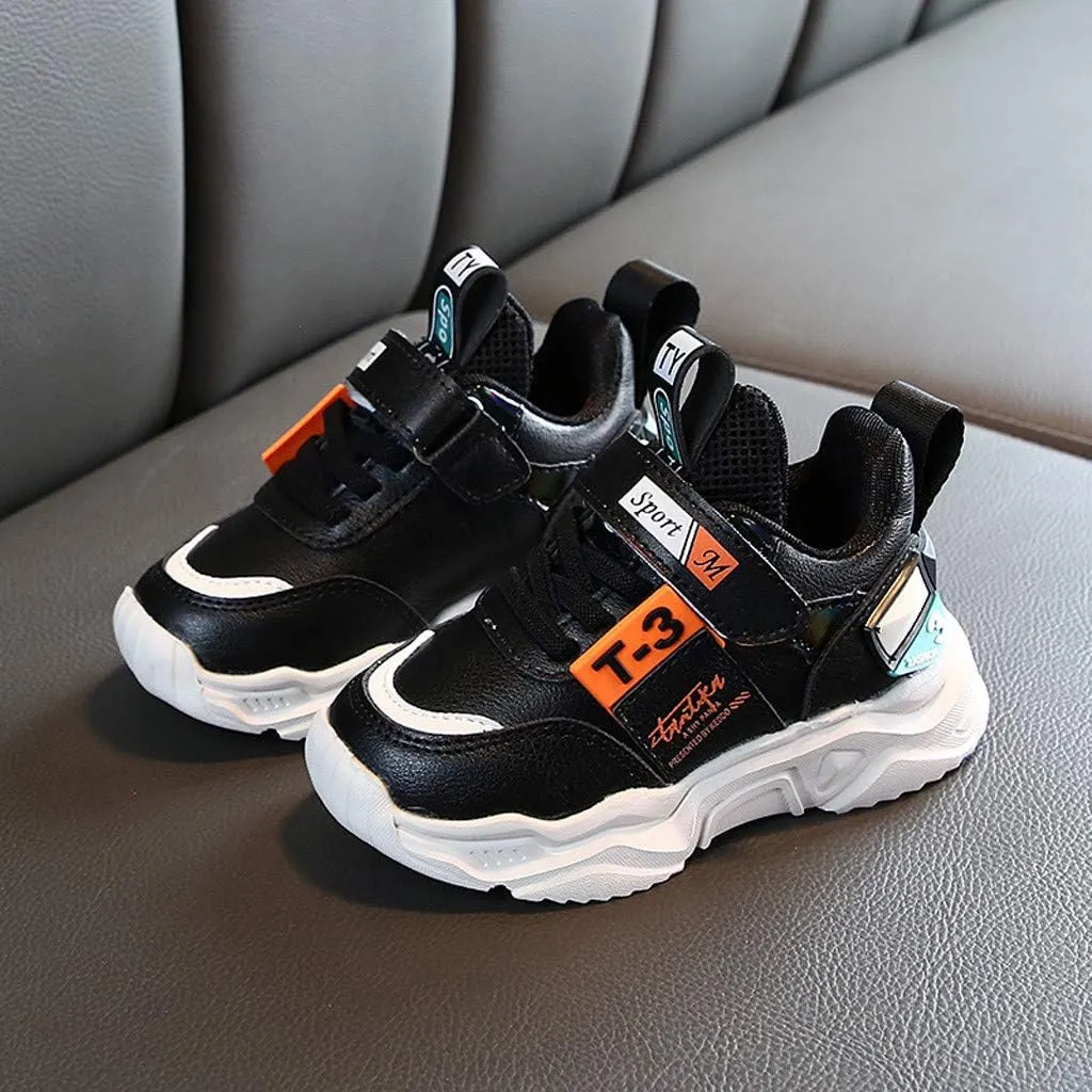 Crib Shoes Size 2 Casual Shoes Neutral Children's Outdoor Lightweight Sports Fashion Shoes Baby Sport Running