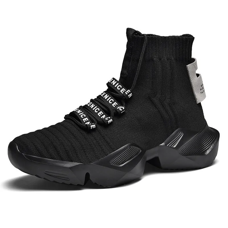 Fall men's thick-soled sports shoes