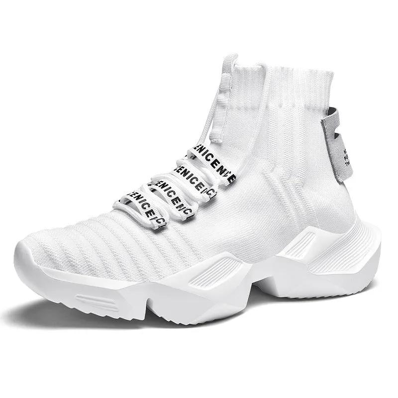 Fall men's thick-soled sports shoes