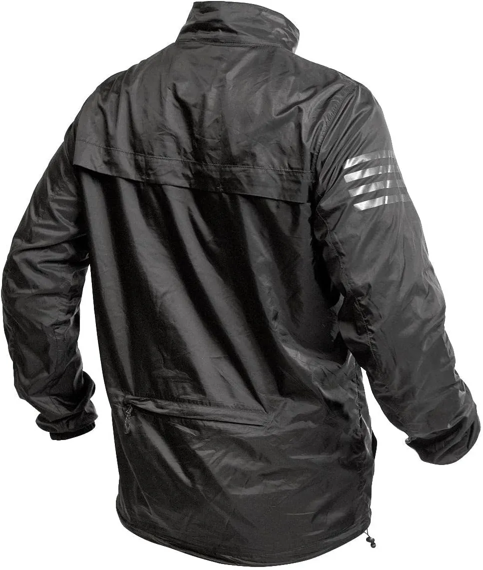 FASTHOUSE Tracker Packable Windbreaker, Black