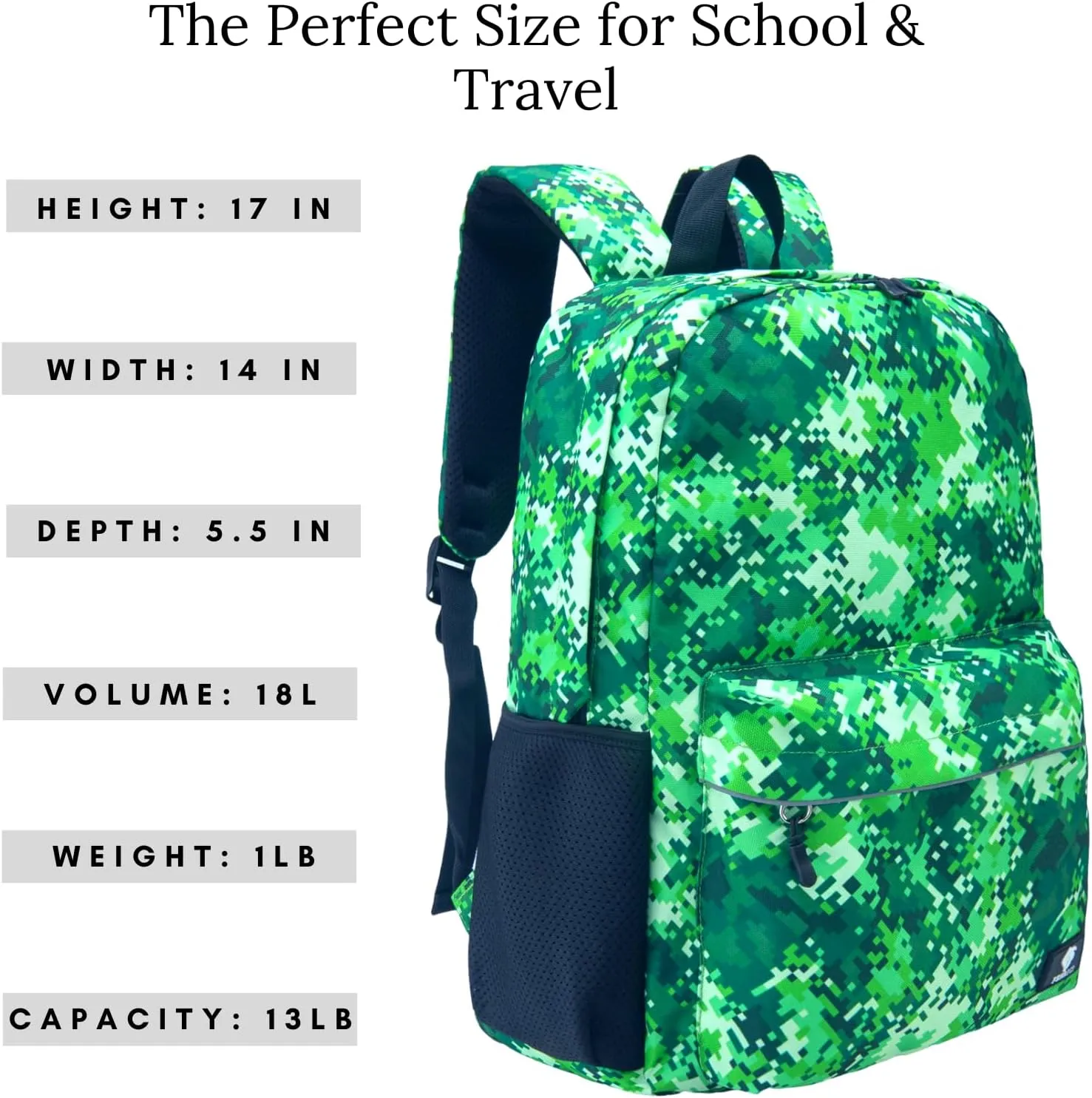Fenrici Kids' Backpack with Lunch Box Set for Boys and Girls, School Bag with Laptop Compartment and Insulated Lunch Bag