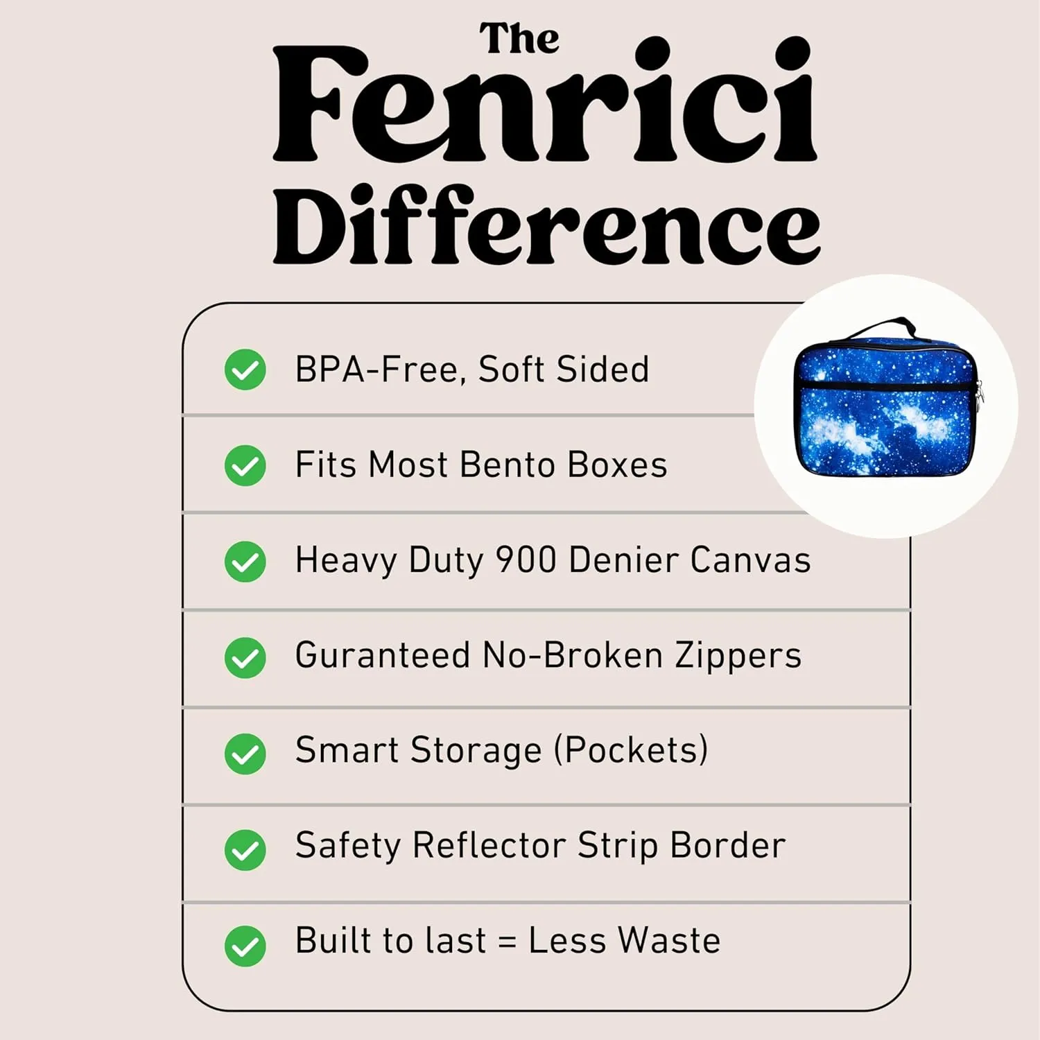 Fenrici Kids' Backpack with Lunch Box Set for Boys and Girls, School Bag with Laptop Compartment and Insulated Lunch Bag
