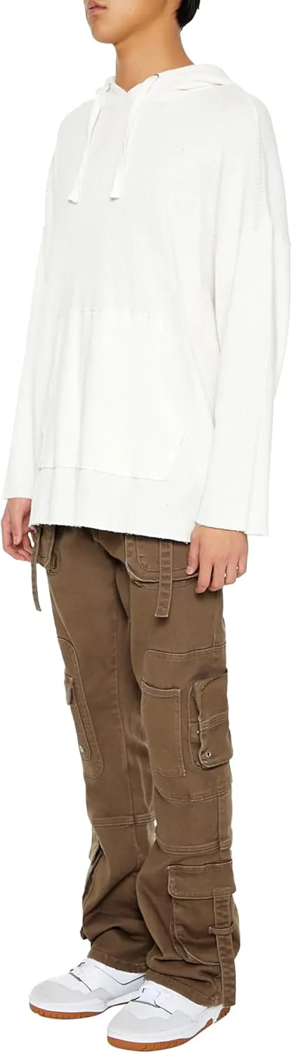 Forever 21 Men's Mid-Rise Utility Cargo Jeans