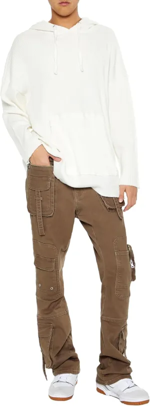 Forever 21 Men's Mid-Rise Utility Cargo Jeans