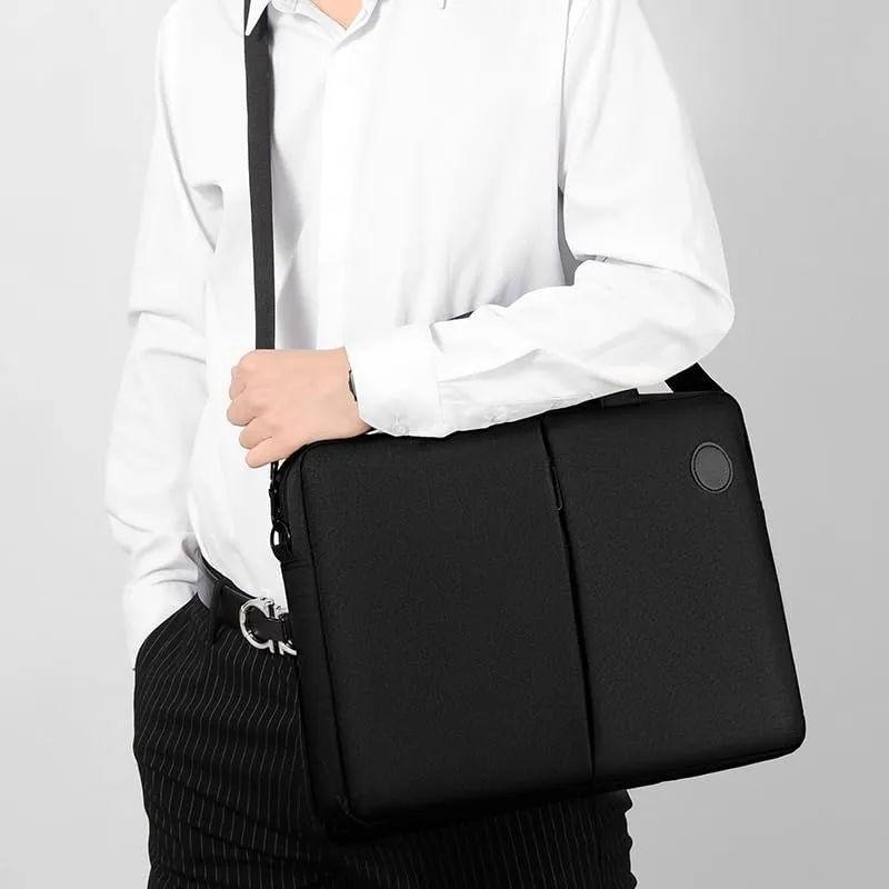 French Laptop Bag Single Shoulder Business Document Bag Light Shoulder Bag ffor Commuting Travel Business