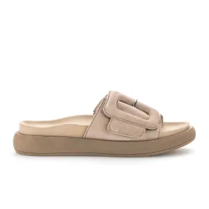 Gabor 43751-12 Slide Sandal (Women) - Desert Samtchevreau