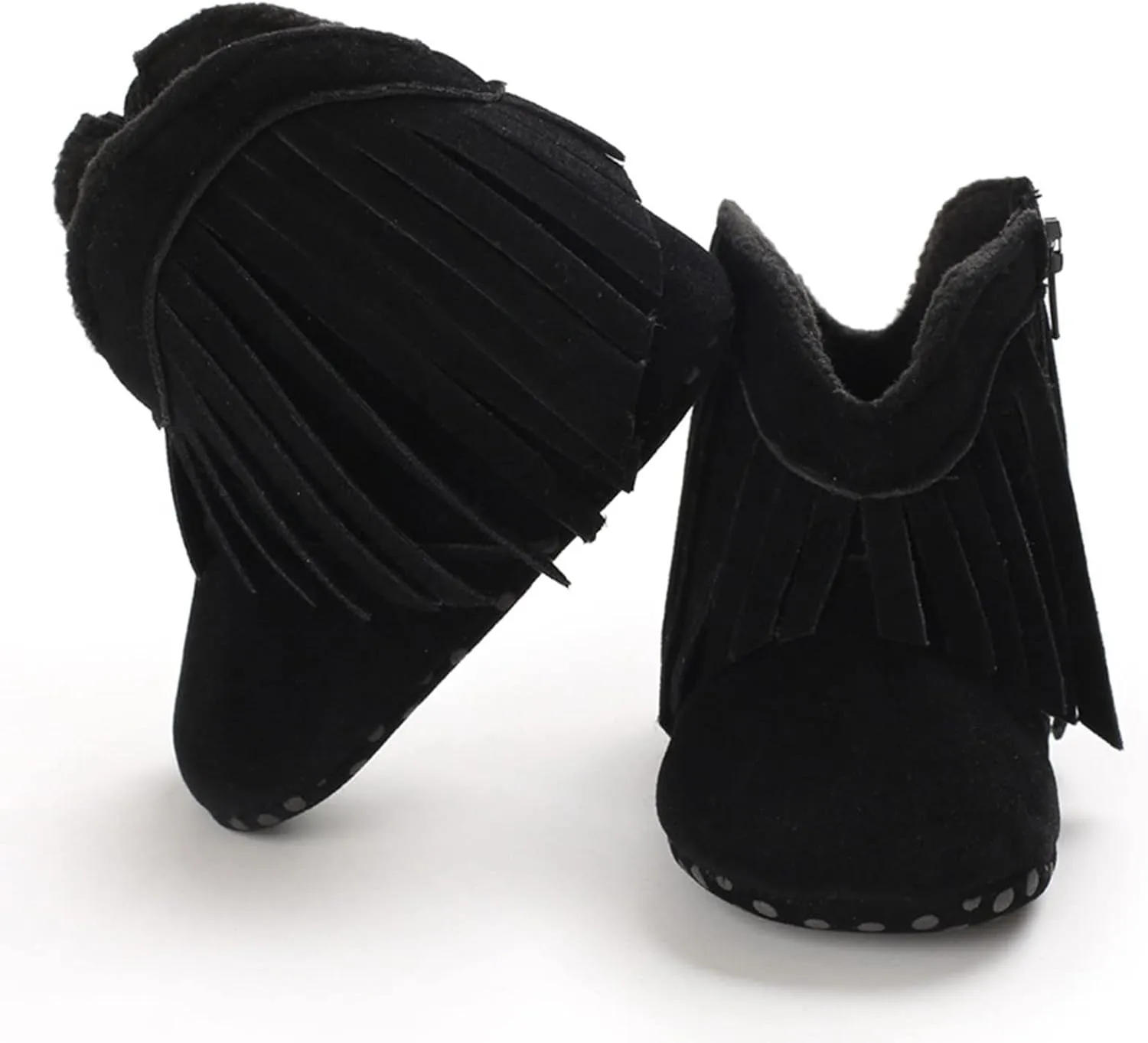 Girls Toddler Bow knot Ankle Boots Low Heel Side Zipper Cute Dress Booties Little Kid Ankle Flat Bottom Boots