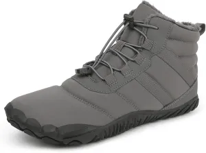 Hike Winter Footwear Barefoot Shoes Women Men, Autumn Winter Waterproof Wide Toe Box Barefoot Shoes Walking Boots