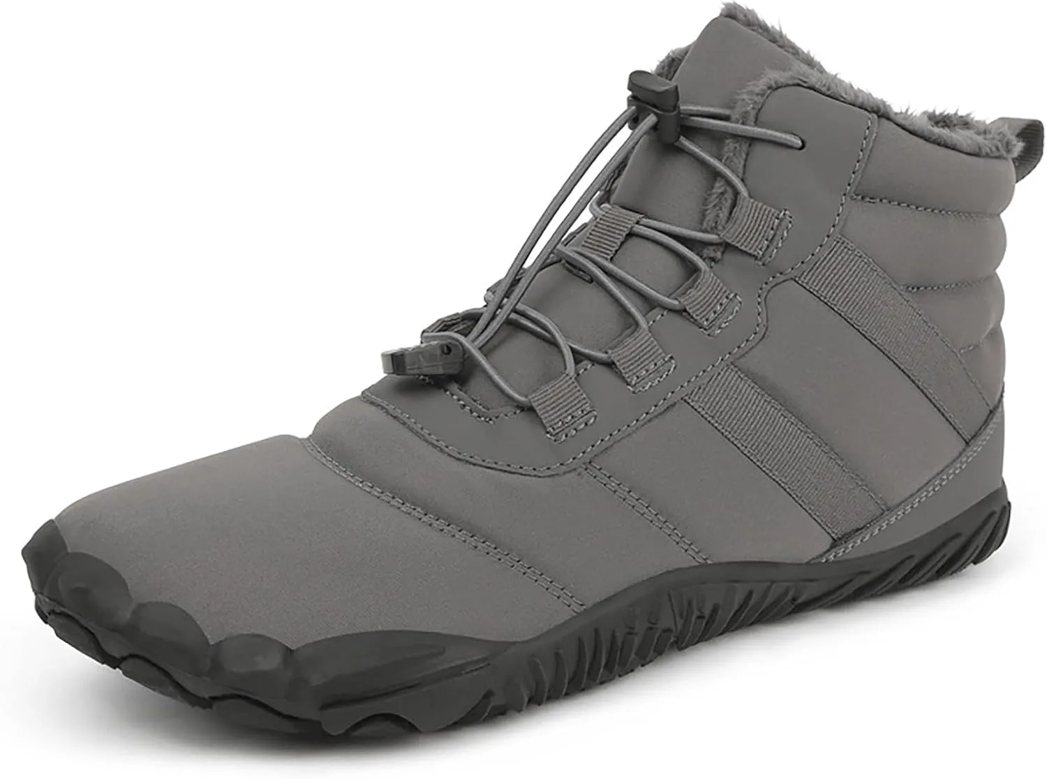 Hike Winter Footwear Barefoot Shoes Women Men, Autumn Winter Waterproof Wide Toe Box Barefoot Shoes Walking Boots