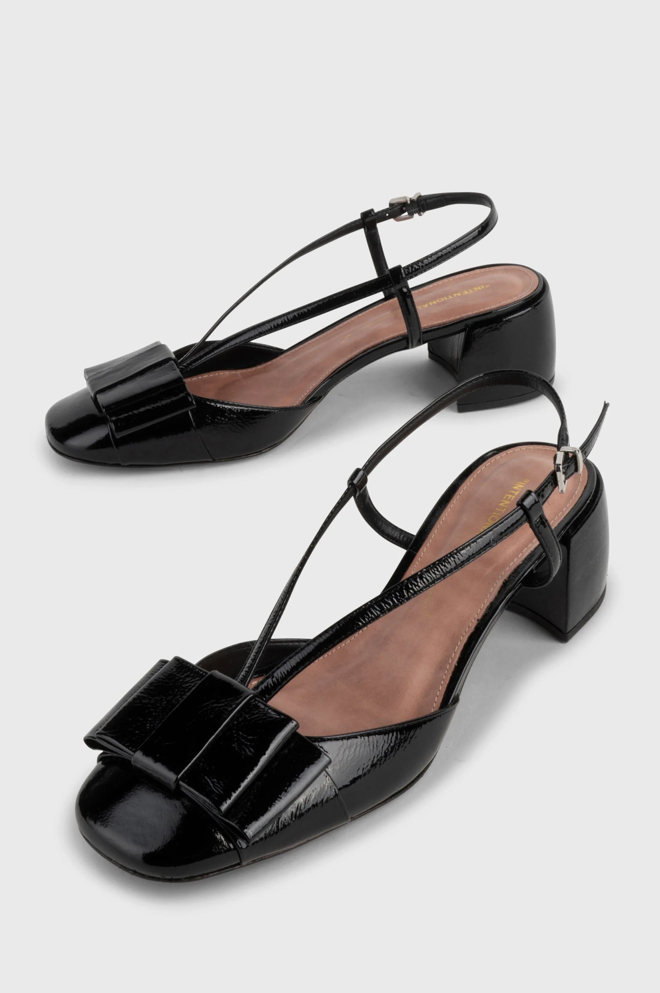 INTENTIONALLY BLANK CARINA HEEL - BLACK
