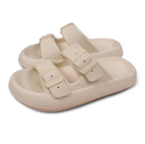 l comfortable soft platform flip flops