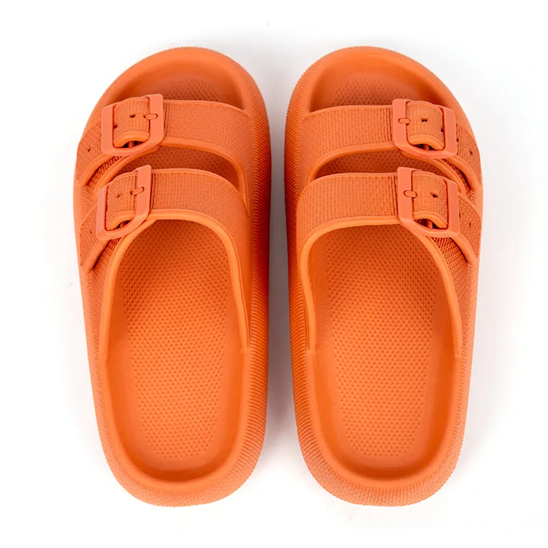 l comfortable soft platform flip flops
