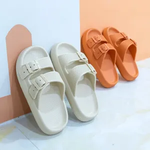 l comfortable soft platform flip flops