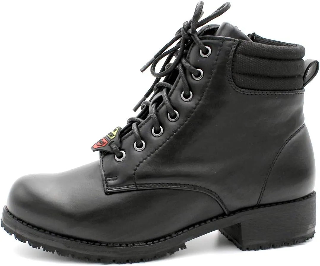 Laforst Women's Ankle Slip Resistant Work Combat Boots