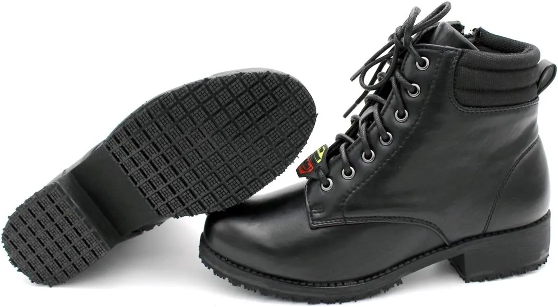 Laforst Women's Ankle Slip Resistant Work Combat Boots