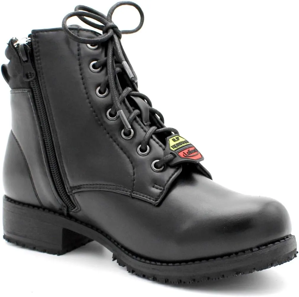 Laforst Women's Ankle Slip Resistant Work Combat Boots