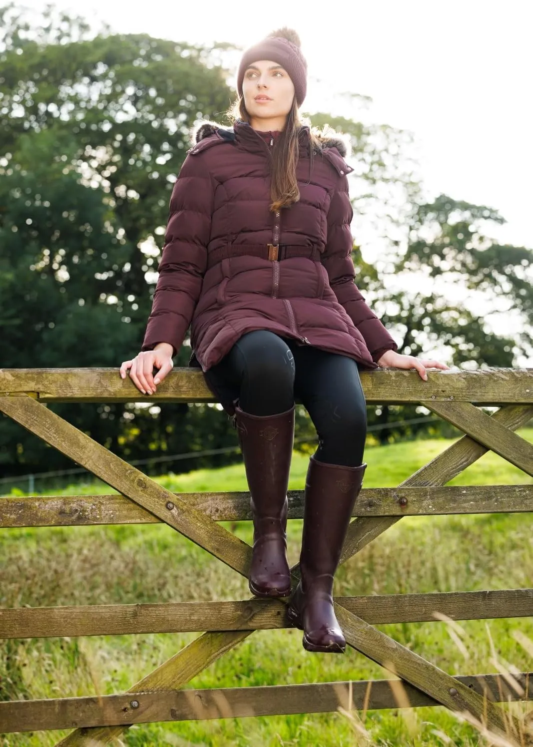 LeMieux Womens Stride Wellington Boots | Waterproof and Lightweight Stable Boots | Equestrian Apparel & Gear for Horseback Riding