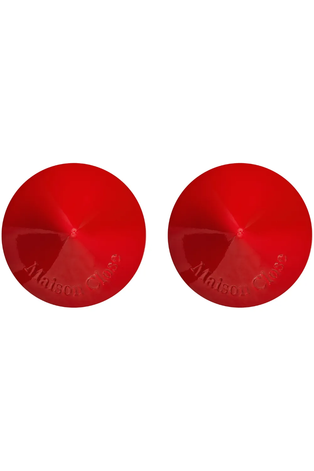 Les Ftiches Patent Leather Pasties Red