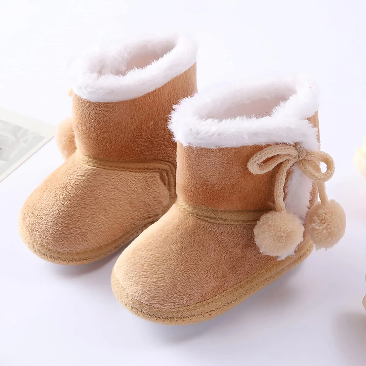 Lighted Sneakers Toddler Snow Baby Warming Boots Soft Girls Shoes Booties Boys Infant Shoes Girls 12-18 Month